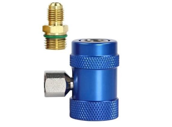 R1234YF snelkoppeling blauw HQ