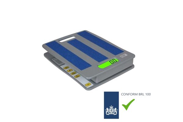 Vetek VB-2-100-EC weegschaal met certificaat BRL100, 100KG, 3 jaren garantie! 