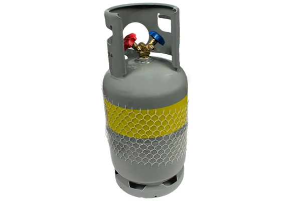 Nieuwe recovery cilinder Y valve, productie 11-2024, voor regeneratie of recycling / recycle cilinders met EU keur! 79,95