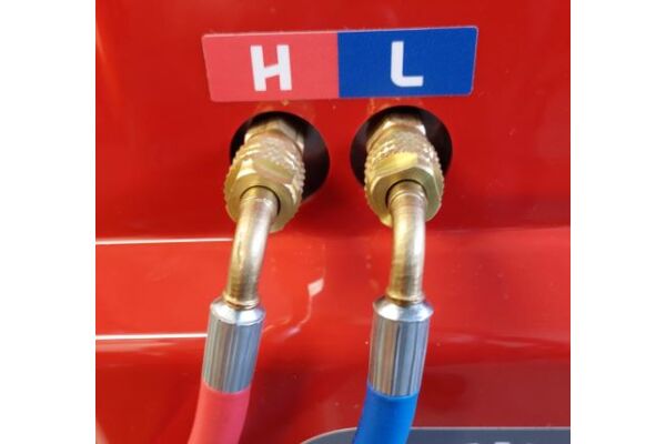 Simal slangenset 3M origineel 90° aansluiting R134A & 1234YF