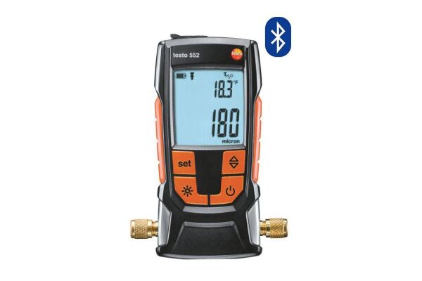 Testo 552 digitale vacuummeter met bluetooth 