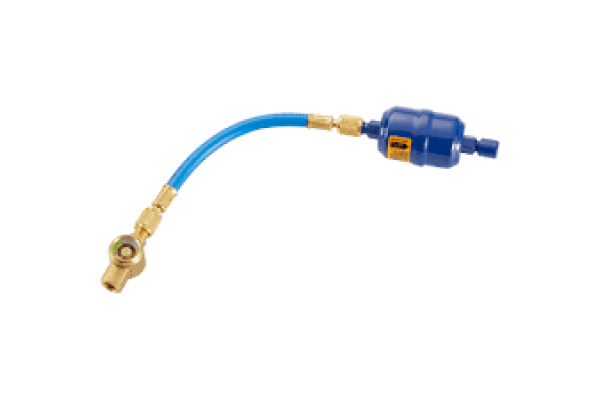 Filterdroger set f 1/4 SAE Type 032 mm capacity 50 cm³ + slang en kijkglas HECAPO