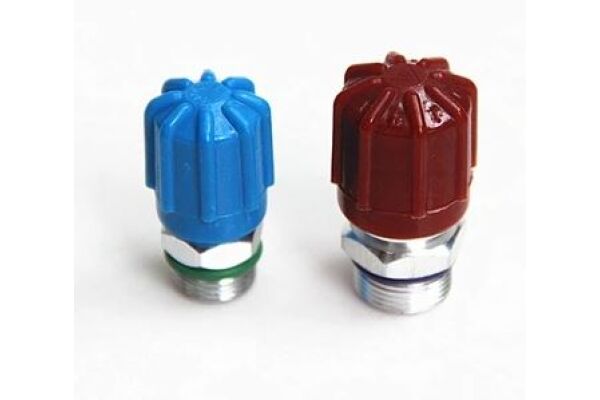 R134A Hoge en lage druk snelkoppelingen SET met uitwendig schroefdraad, EU Modellen 