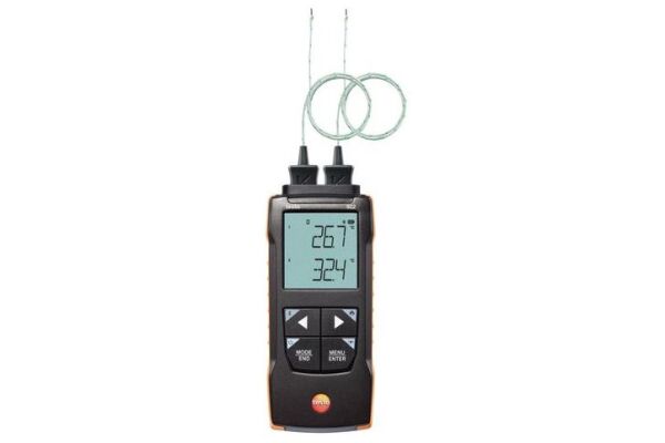 Testo 922 2-kanaals temperatuur meter, thermometer