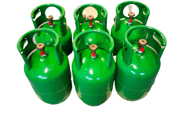 1-2023 productie, 1 Valve cilinders voor regeneratie / Recycling 12,5L met EU KEUR (olie vrije cilinders)