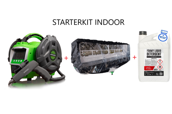 WIPCOOL STARTKIT PROFESSIONAL C30S + OPVANGZAK + 5LITER CONCENTRAAT 
