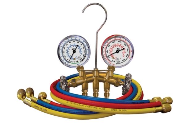 Mastercool R134a, R22, R12, R404A, 33661-MR 2-weg manometerset 