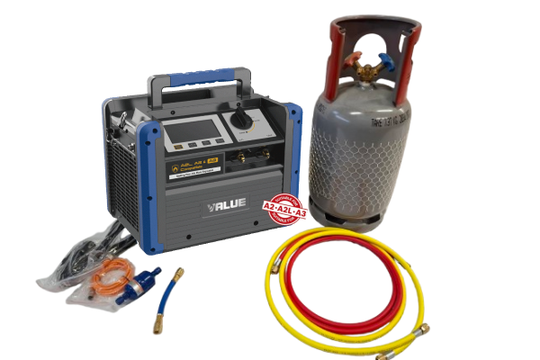 A1/A2/A2L/A3 VALUE VRDDF RECOVERY SET, ATEX  + slangen + cilinder voor regeneratie 