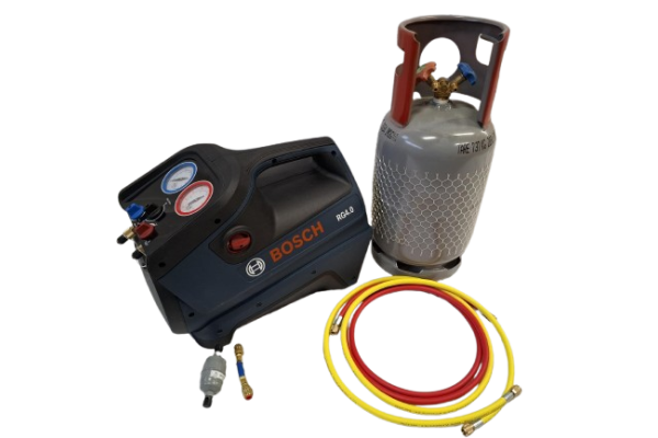  (A1/A2/A2L/A3) RECOVERY SET met slangen/cilinder voor regeneratie BOSCH