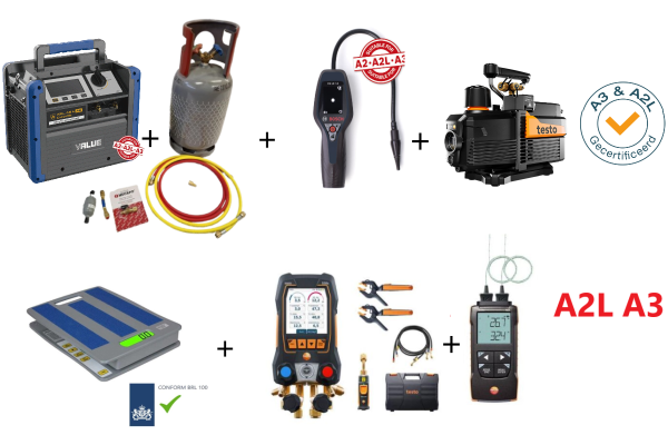 BRL100 (A1/A2/A2L/A3)  BASIS SET PRO  VALUE-TESTO-VETEK R290 R600