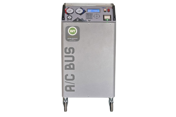 Simal Airco vulmachine R134a of R1234YF BUS / Truck / Industrial met 40L interne TANK