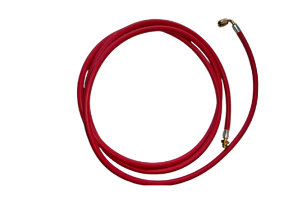 ELKE 3M 1/4 Inch kwaliteit slang aansluiting met 90° hoek RED 1234YF 