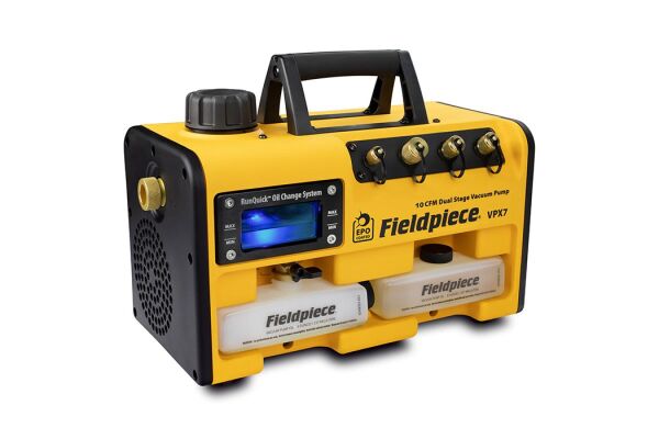 FIELDPIECE VPX7EU RunQuick™ 10CFM Vacuumpomp