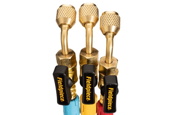 FIELDPIECE HR3B set van 3 vulslangen  3 × ¼