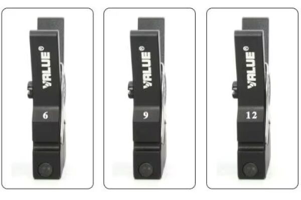 VALUE NAVTEK 6/9/12mm metrisch flarebek set 