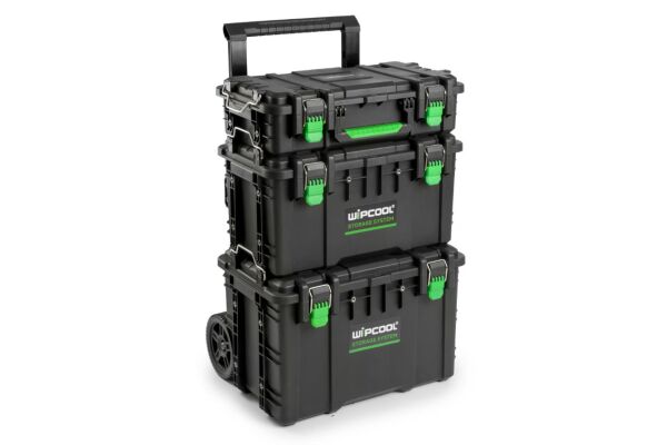 WIPCOOL TBR-3K Gereedschapskoffer op Wielen – 110L | 195 kg draagvermogen