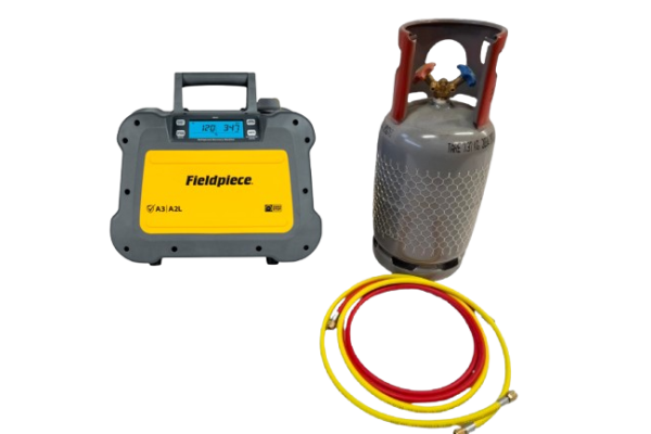FIELDPIECE MR53INT A2l A2 A3 ATEX RECOVERY SET met slangen/cilinder voor regeneratie