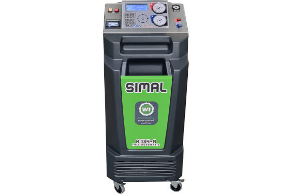 Simal AIRCO VULMACHINE R134A met printer & UV & verwarming 22L tank 2 jaren garantie standaard! 
