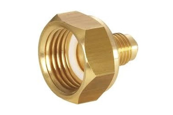 HECAPO F W21,8 X M 1/4 INCH SAE adapter R134A, R404, R410 koppeling 88.072