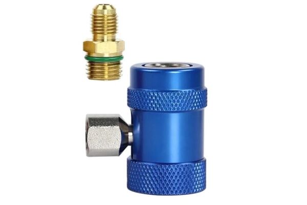 R1234YF snelkoppeling blauw HQ