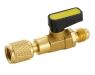 HECAPO M 5/16 X F 5/16 INCH SAE, kogel ventiel met valve depressor
